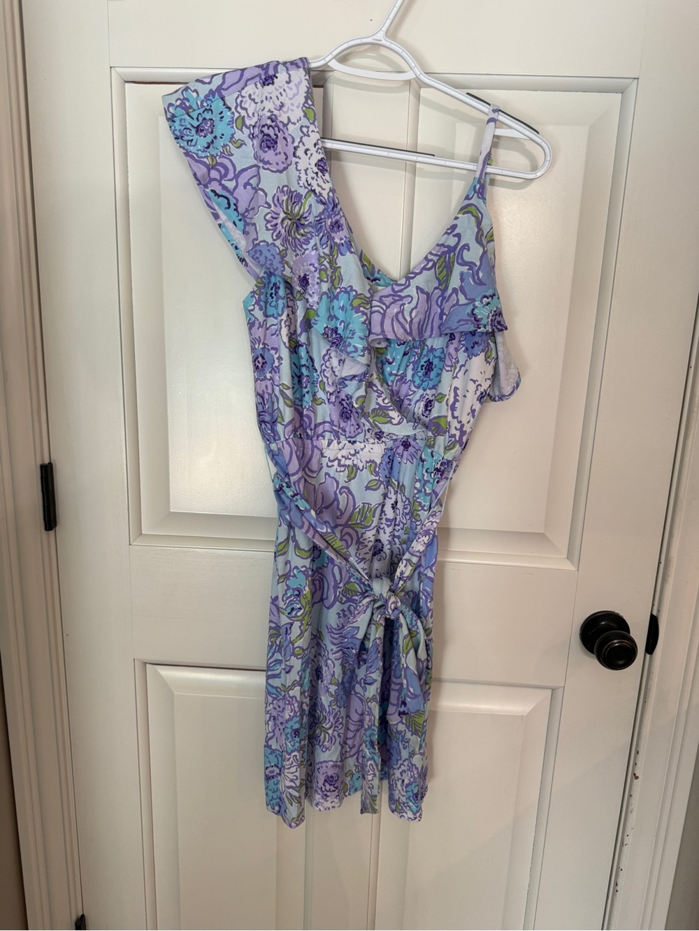 NWT! Lilly Pulitzer Asher Dress in let it gogh One Shoulder 25691 - Picture 7 of 12
